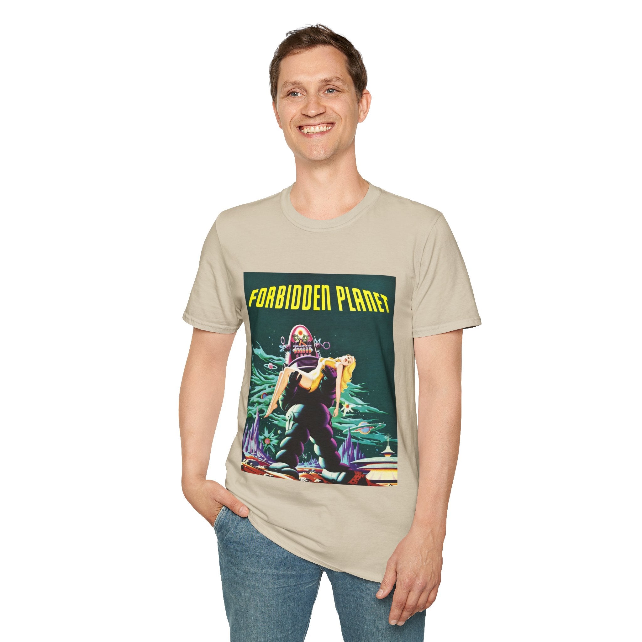 Forbidden Planet Retro Sci‑Fi T‑Shirt
