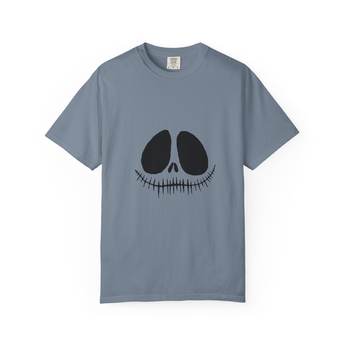 Skull Face Graphic Tee — Minimal Halloween Skull T-Shirt