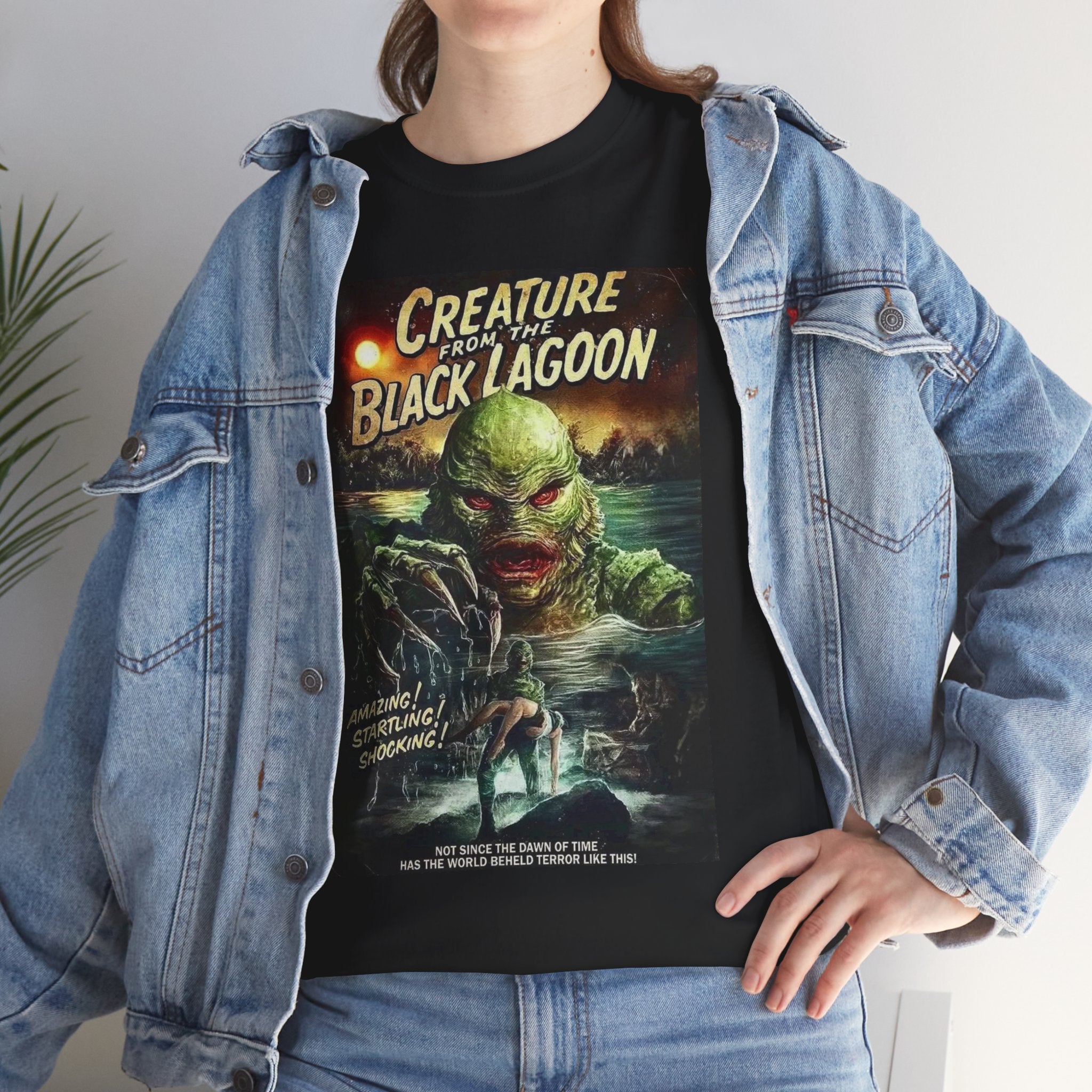 Creature from the Black Lagoon Tee — Retro Monster Movie Poster T-Shirt