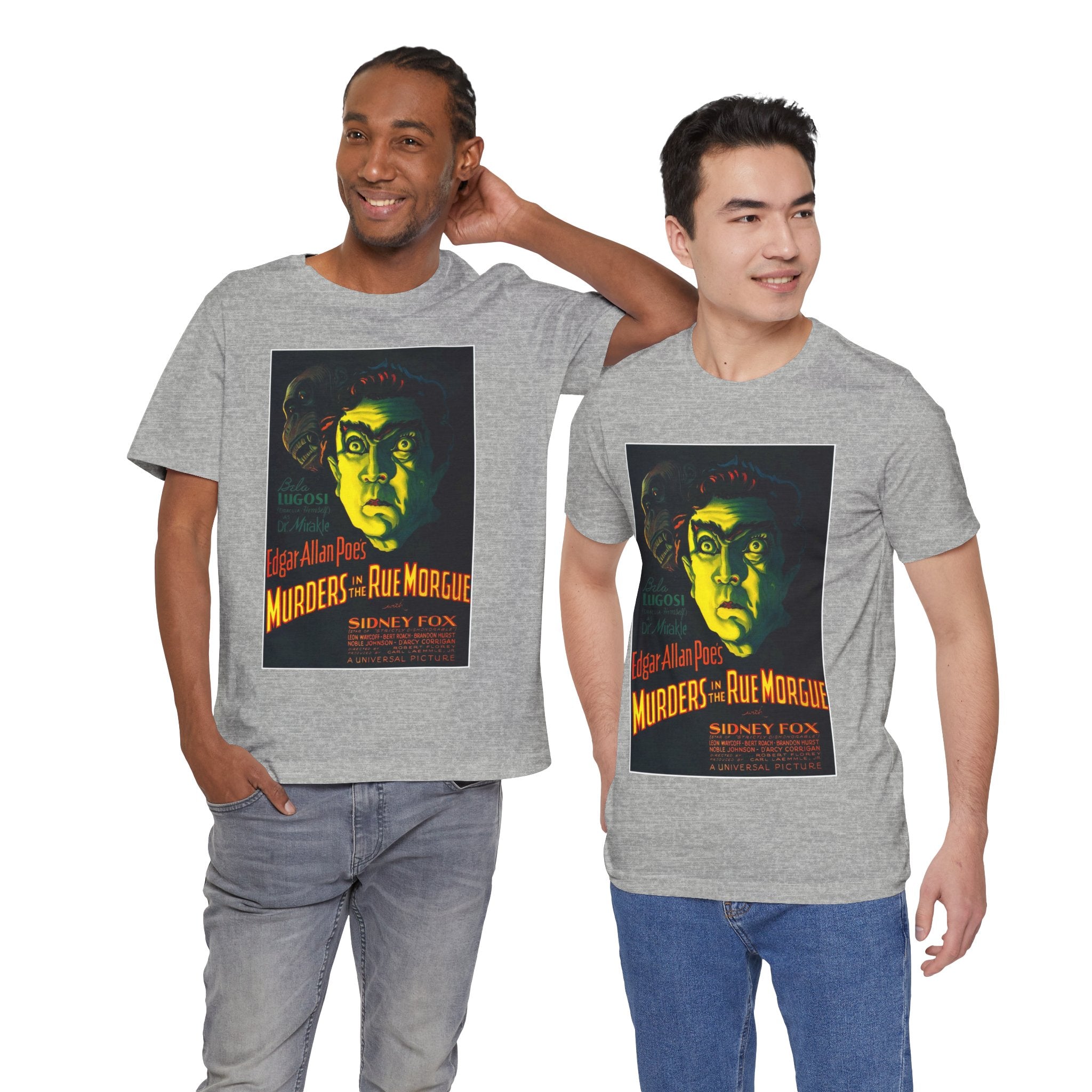 Murders in the Rue Morgue Vintage Horror Tee — Edgar Allan Poe Poster Shirt