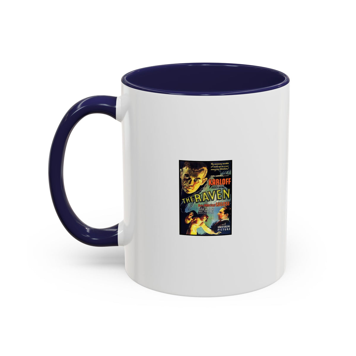 The Raven Movie Poster Accent Coffee Mug (11oz, 15oz)