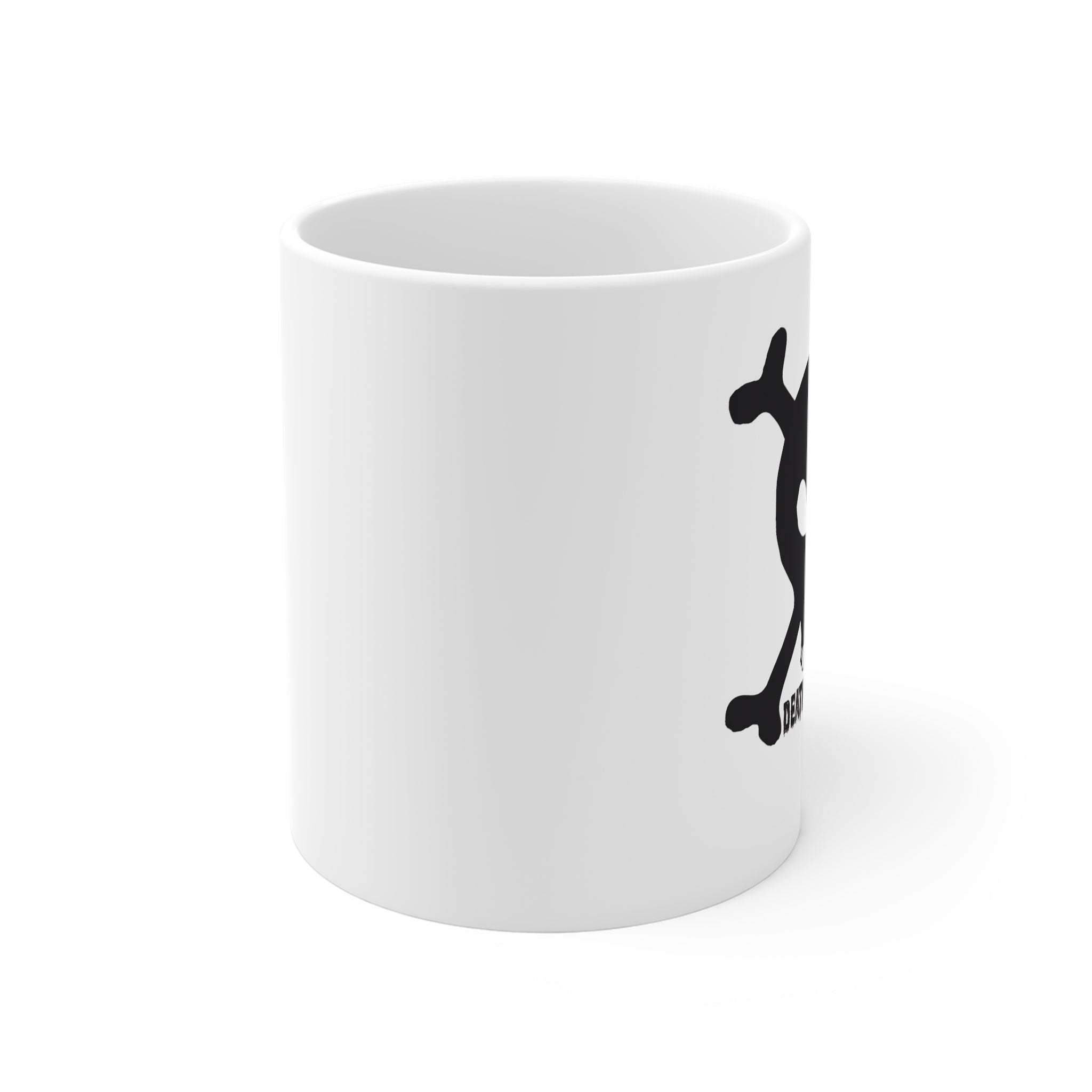 Skull & Crossbones Coffee Mug - Pirate Vintage Skull 11oz Ceramic