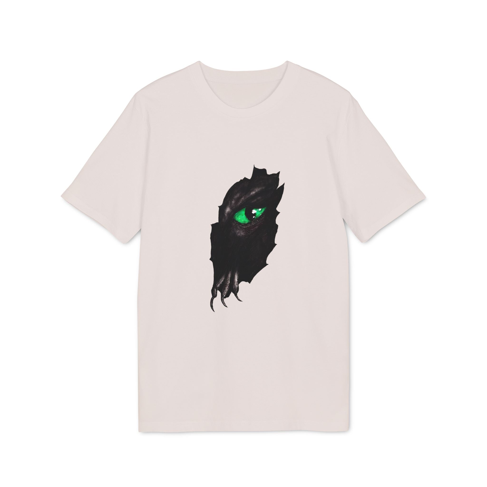 T-Shirt — Green Dragon Eye and Claw Graphic