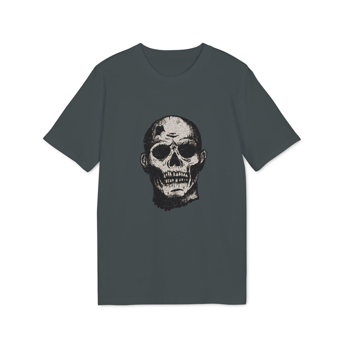 Skull Portrait T-Shirt — Vintage Horror Graphic Tee