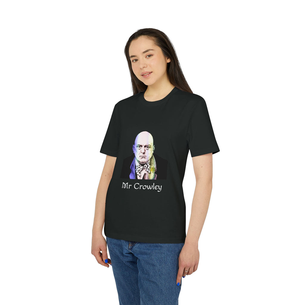 Mr. Crowley Graphic T-Shirt — Occult Rock Portrait Tee