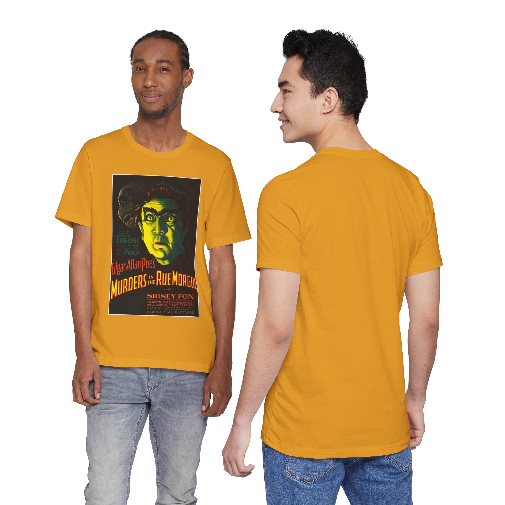 Murders in the Rue Morgue Vintage Horror Tee — Edgar Allan Poe Poster Shirt