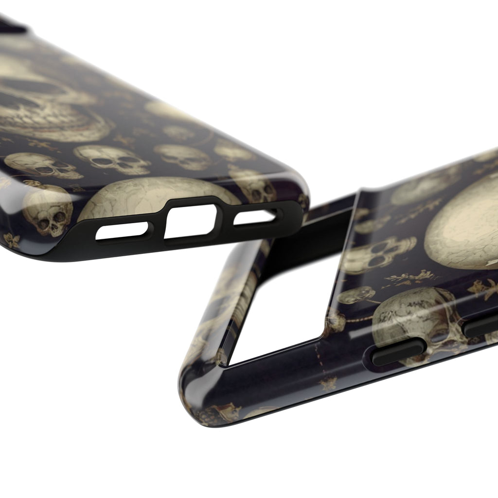 Skull Pattern Phone Case — Gothic Vintage Skull Design for iPhone