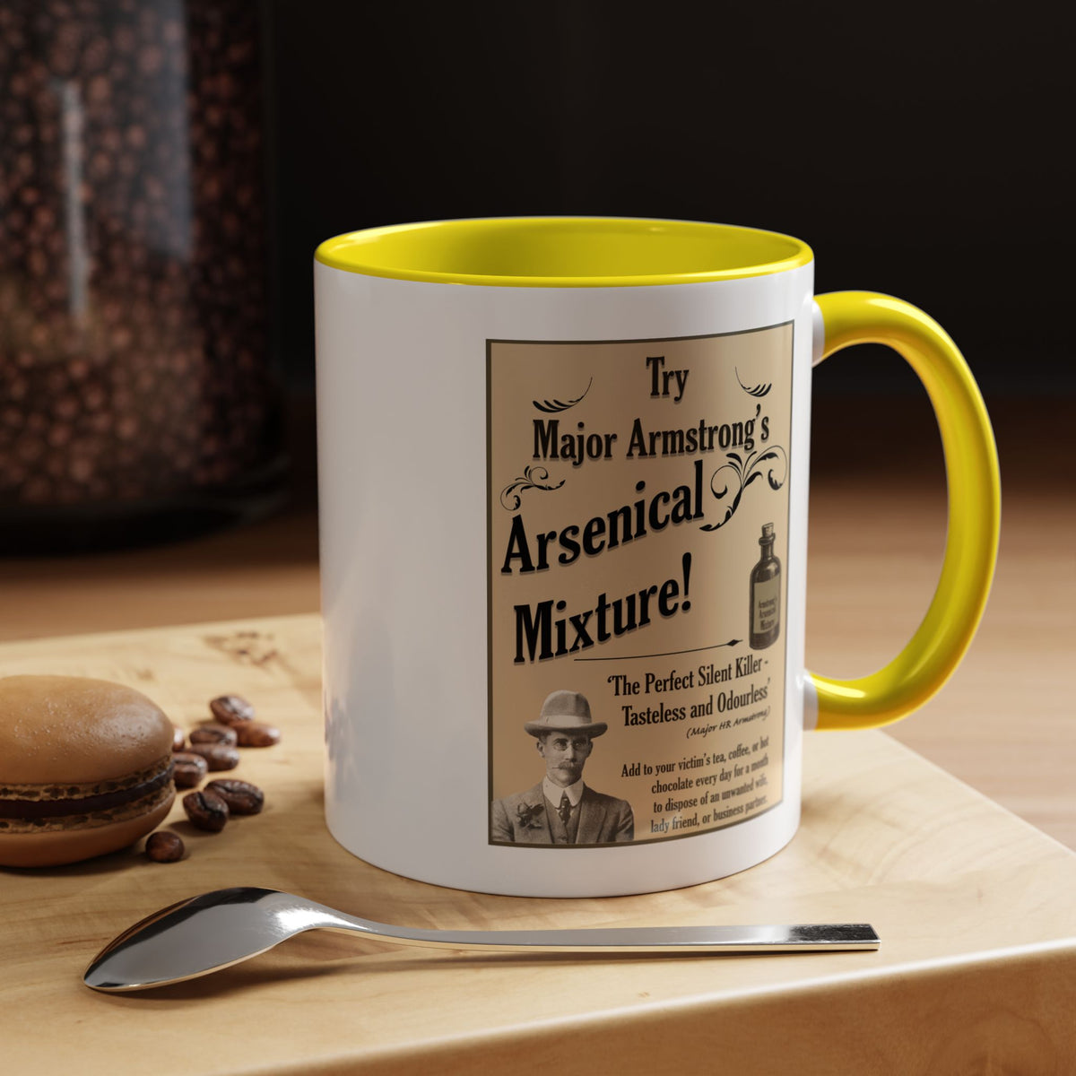 Vintage Arsenical Mixture Coffee Mug - Retro Advertising Accent Mug