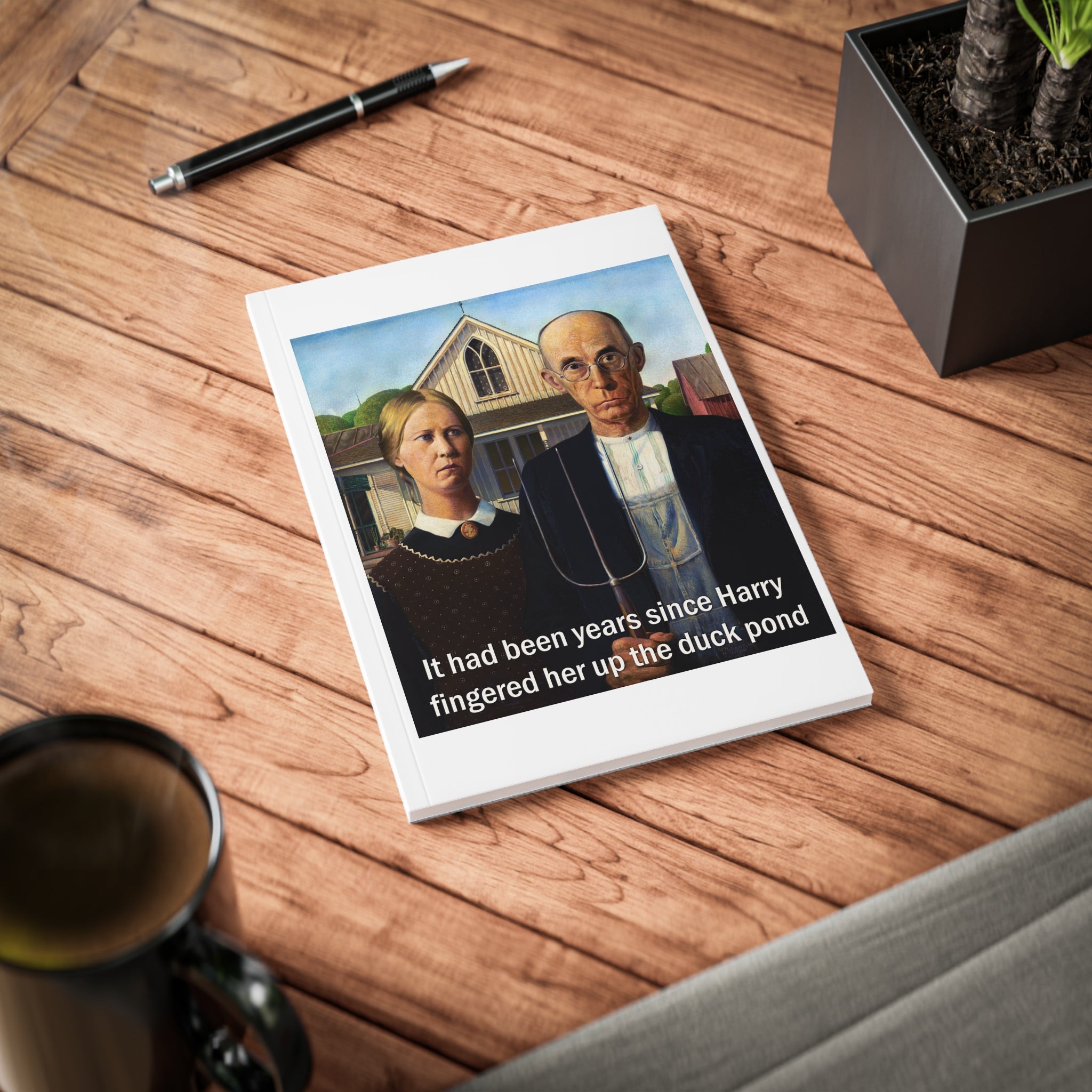It had been years... American Gothic Notebook