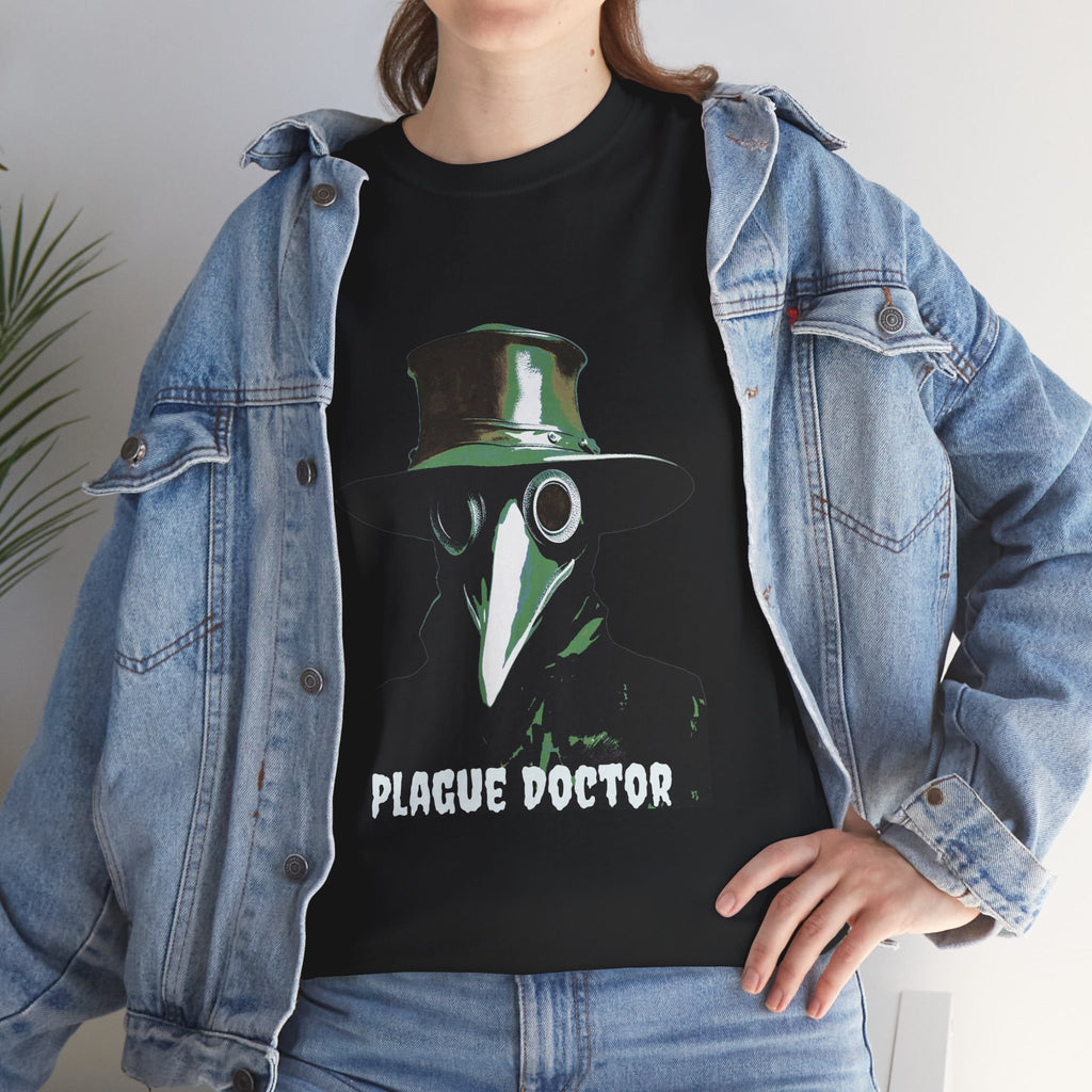 Plague Doctor T‑Shirt — Vintage Gothic Tee
