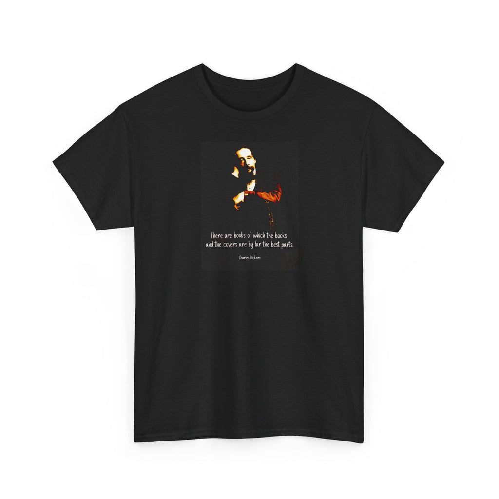 Charles Dickens Portrait Quote T-Shirt | Quote Tee