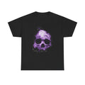 Purple Skull T-Shirt — Gothic Vaporwave Graphic Tee