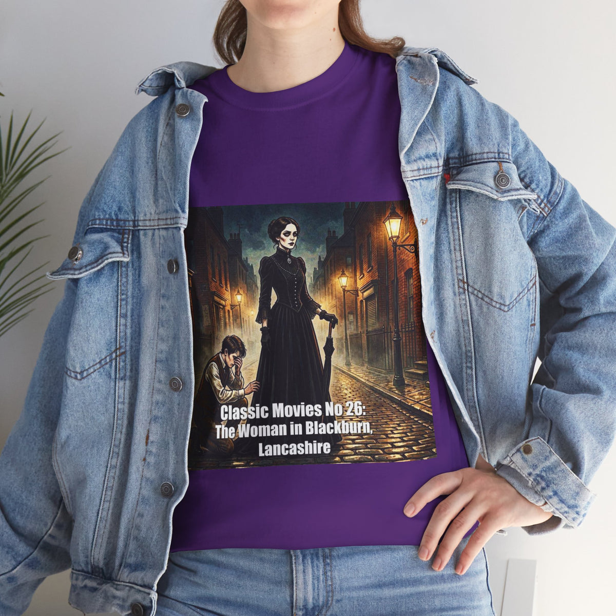 The Woman in Blackburn Lancashire Tee | Humorous Movie Poster