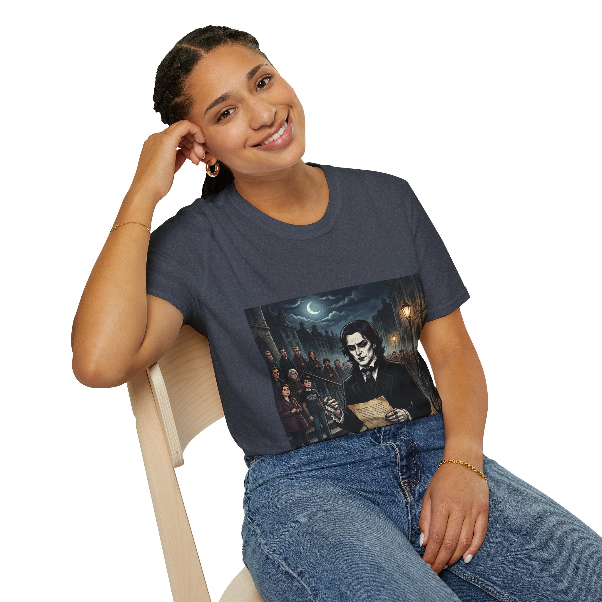 Classic Movies No 38 - The Gothman Prophecies T-Shirt | Vintage Horror Portrait Tee