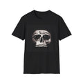 Skull Graphic T‑Shirt — Vintage Distressed Skull Tee for Goth & Alternative Style