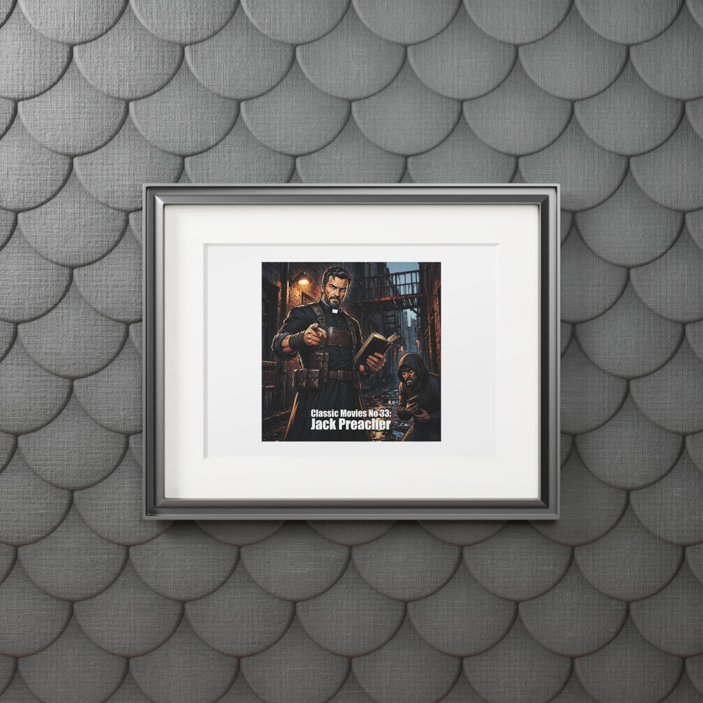 Jack Preacher Fine Art Print with Passepartout Frame