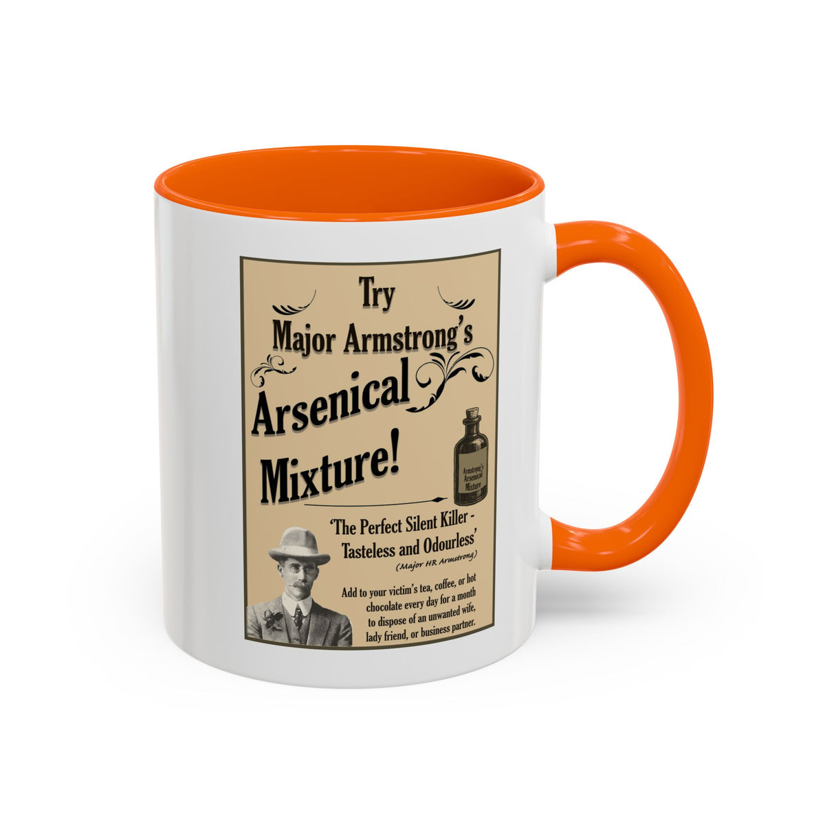 Vintage Arsenical Mixture Coffee Mug - Retro Advertising Accent Mug
