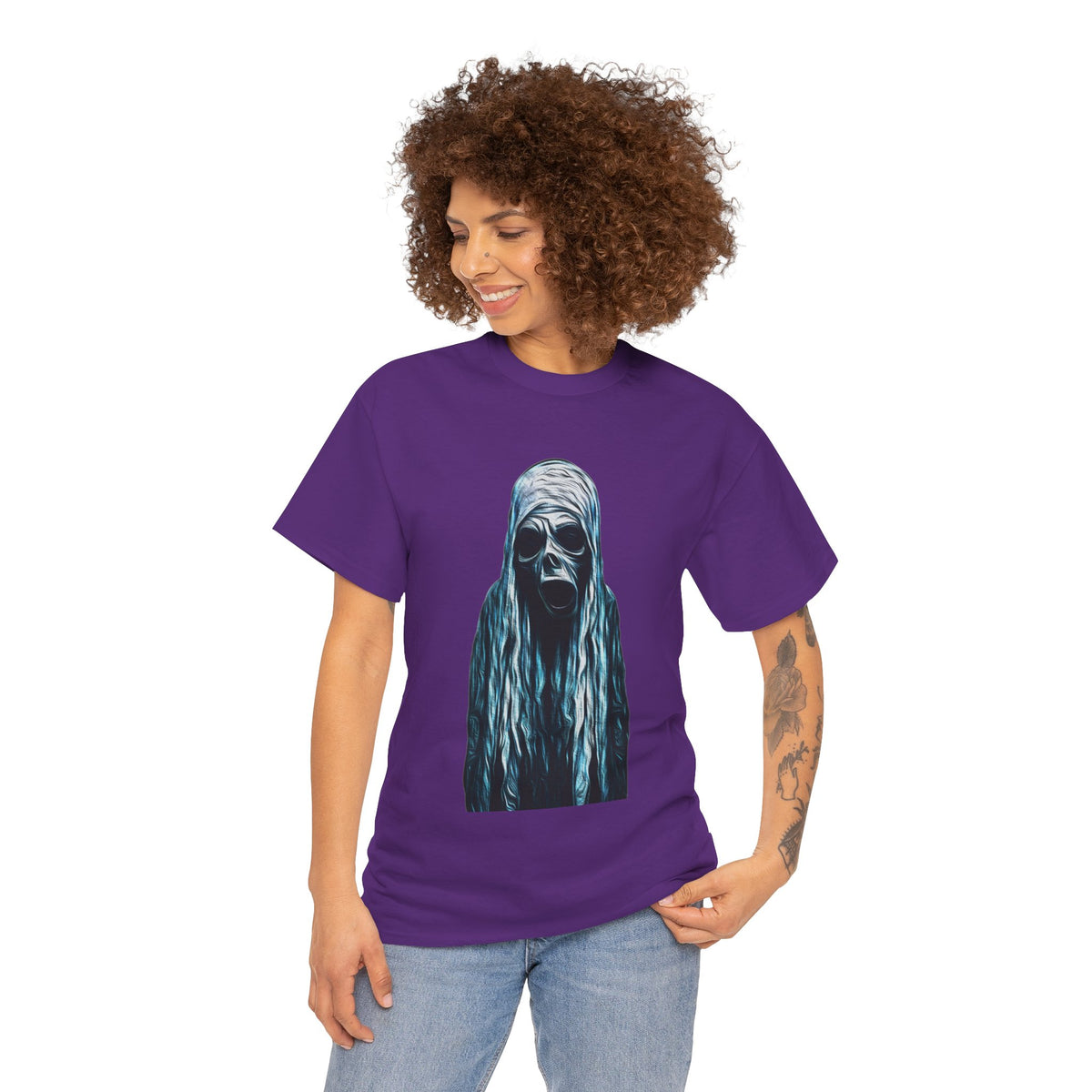 Screaming Ghoul T-Shirt — Gothic Horror Portrait Tee