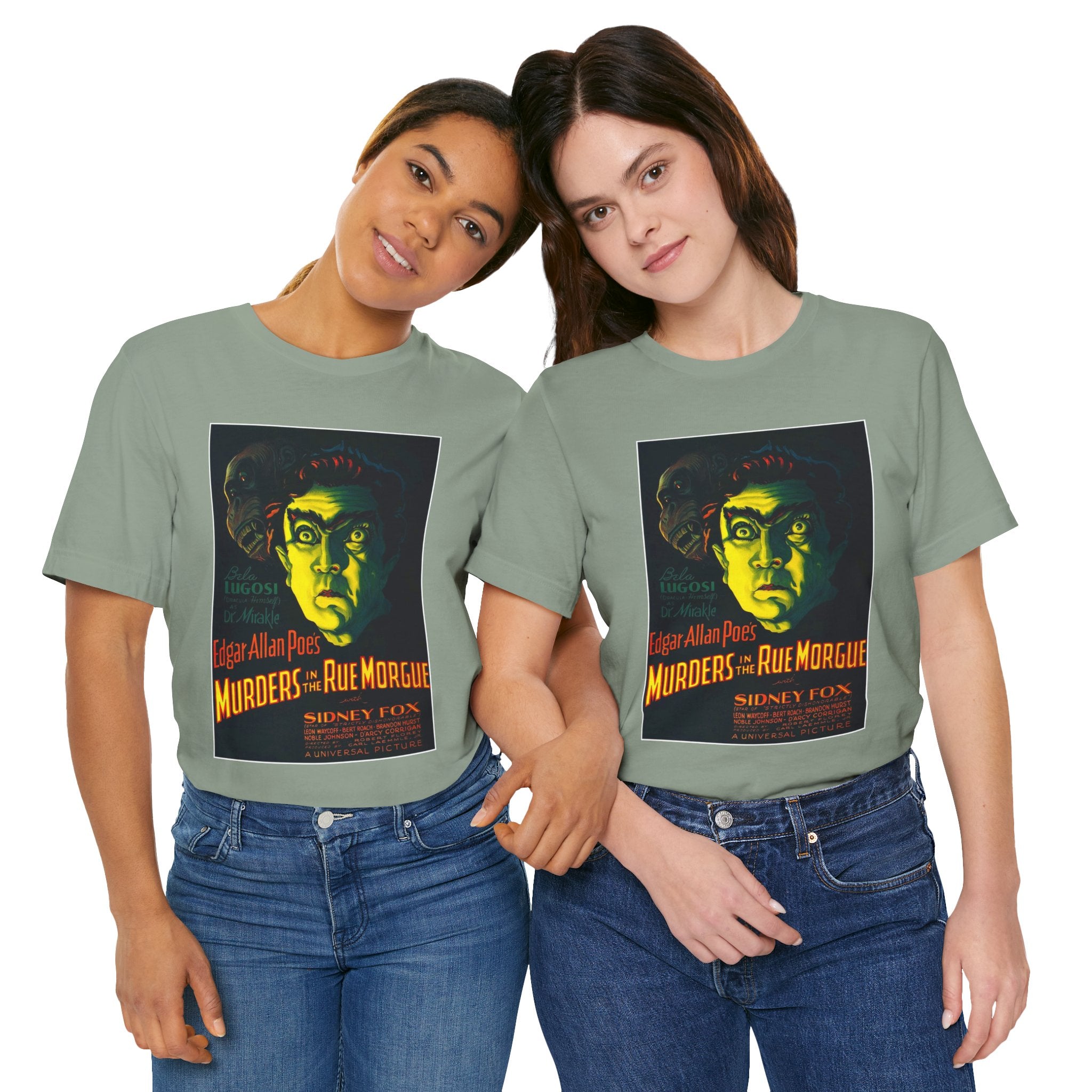 Murders in the Rue Morgue Vintage Horror Tee — Edgar Allan Poe Poster Shirt