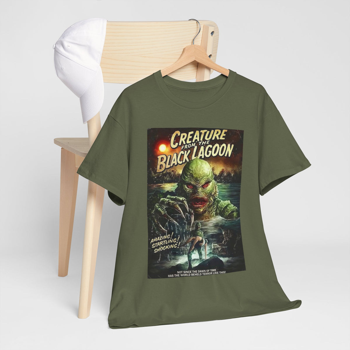 Creature from the Black Lagoon Tee — Retro Monster Movie Poster T-Shirt