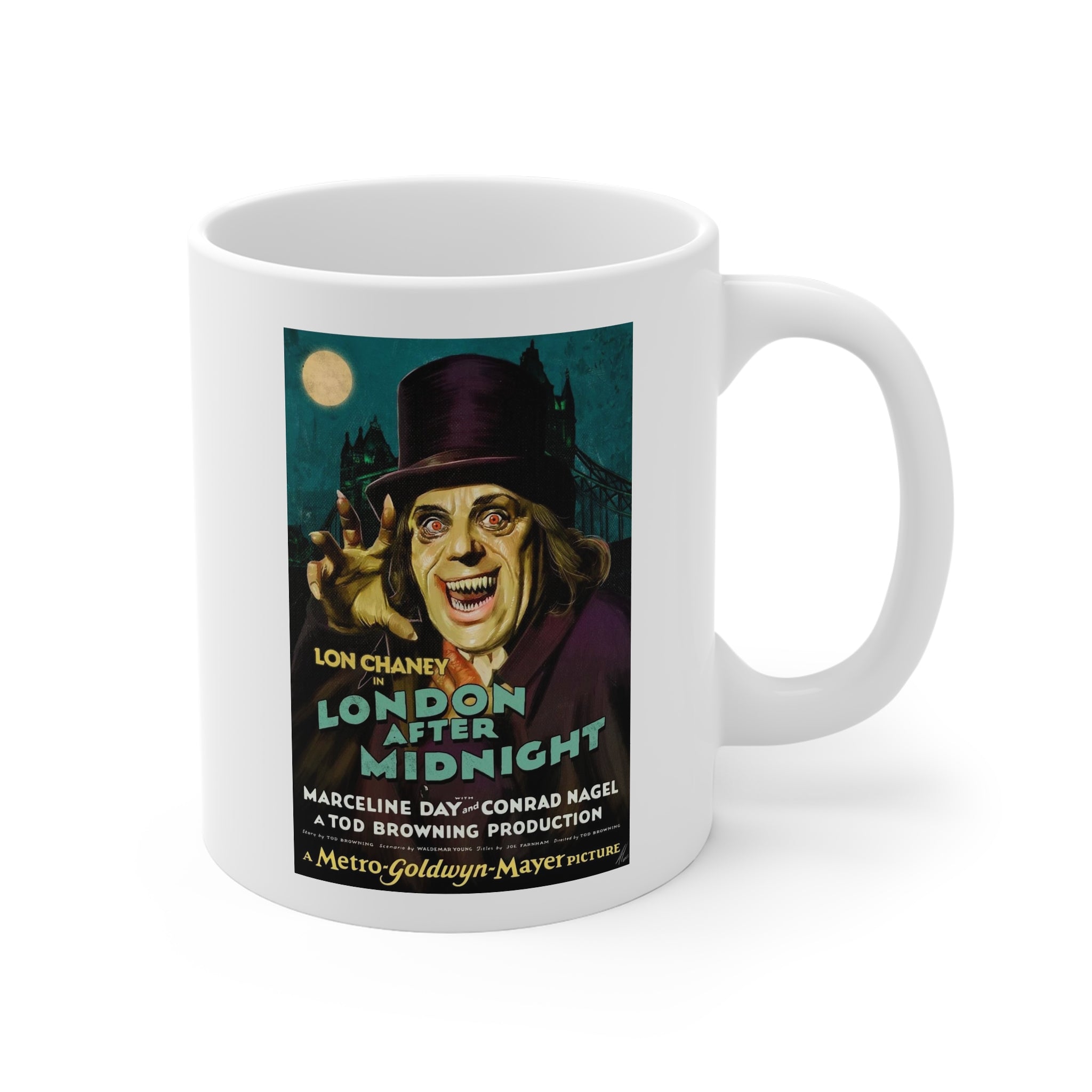 London After Midnight Film Poster Coffee Cup