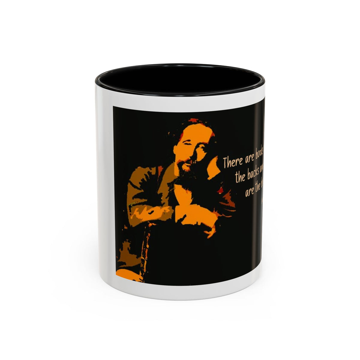 Charles Dickens Quote Coffee Mug — “There are books of which the backs and covers are the best parts”