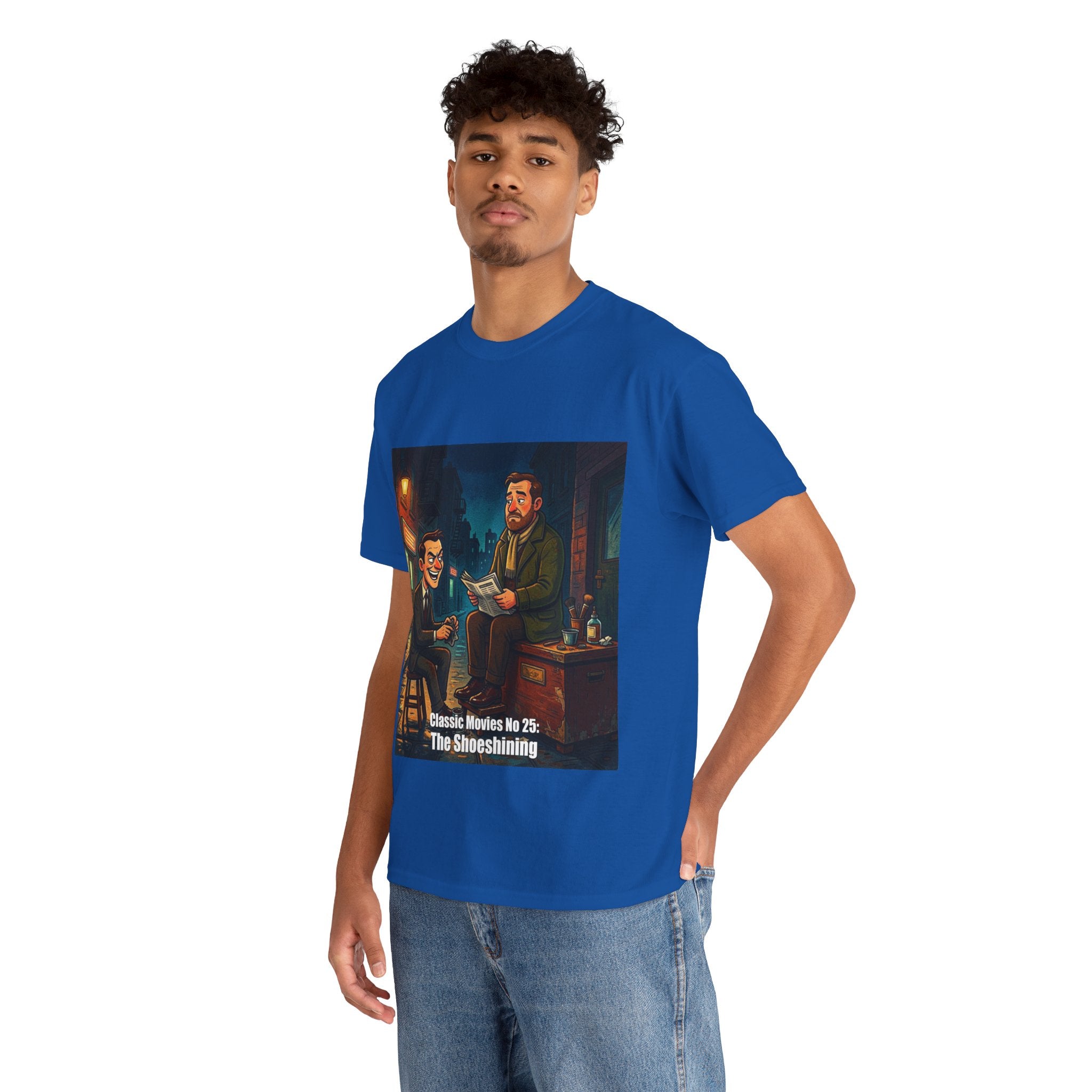 Classic Movies No. 25 “The Shoeshining” Retro Film Art Tee