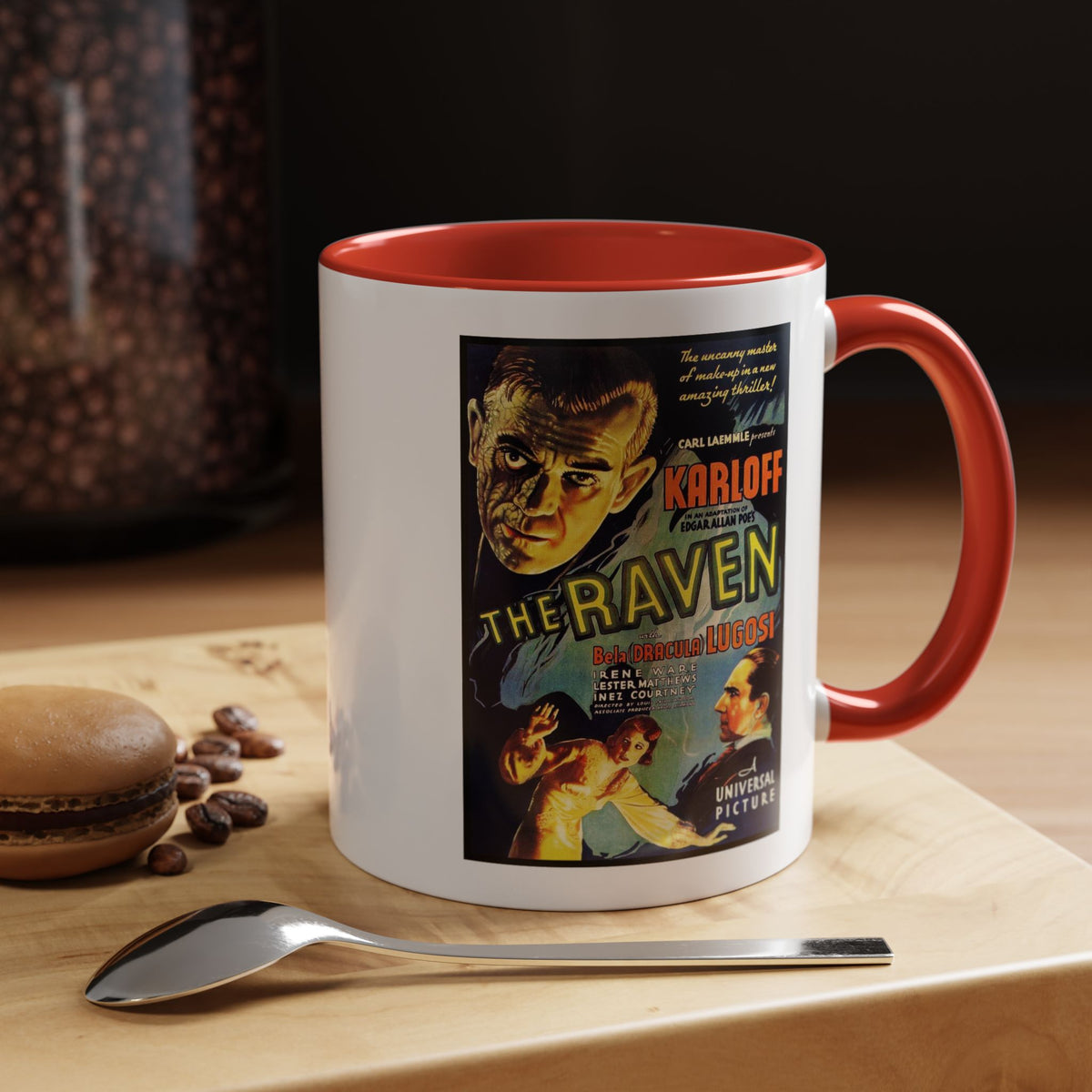 The Raven Movie Poster Accent Coffee Mug (11oz, 15oz)