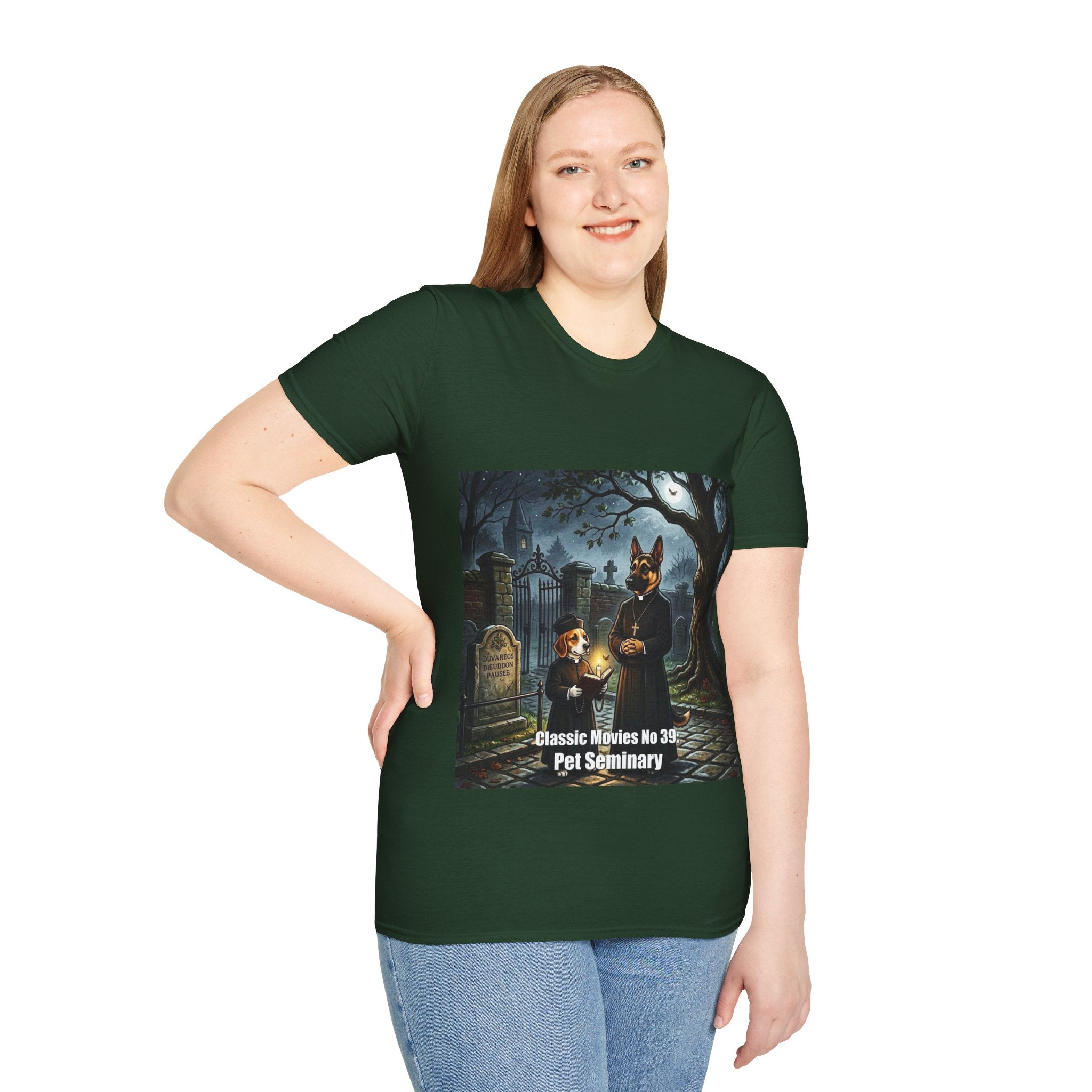 Classic Movies No 38 - Pet Seminary T-Shirt | Gothic Pet Seminary Design