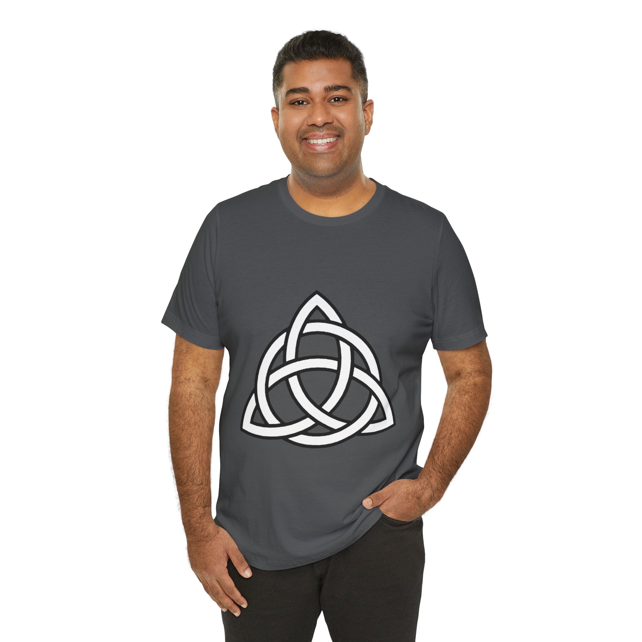 Celtic Dara Knot Circle T-Shirt | Interlaced Celtic Design