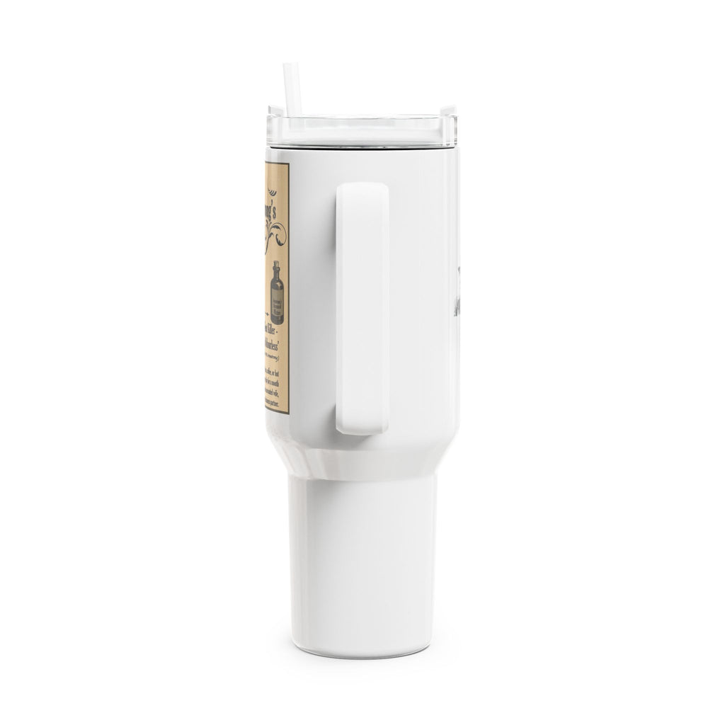 Arsenical Mixture Branded 40oz Tumbler — Humorous Travel Mug