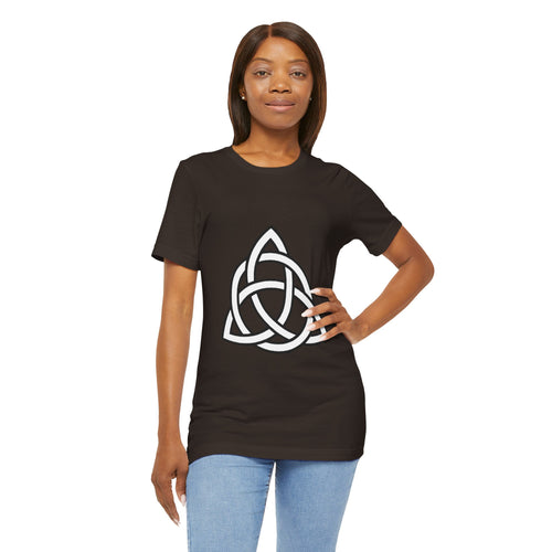 Celtic Dara Knot Circle T-Shirt | Interlaced Celtic Design