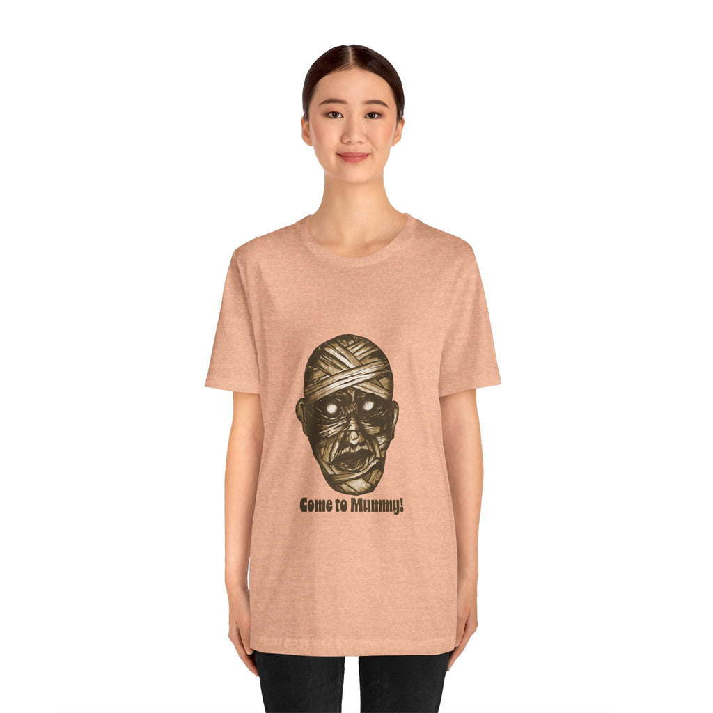 Come to Mummy Skull  T-shirt | Halloween Tee