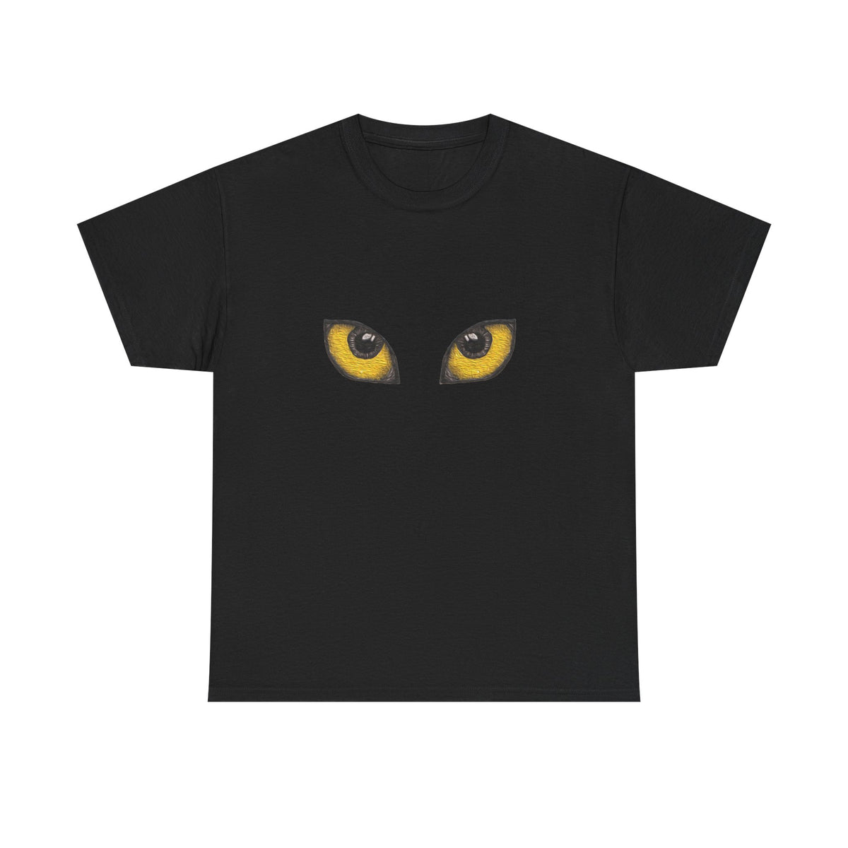 Amber Cat Eyes T-Shirt — Cat Eyes Graphic Tee