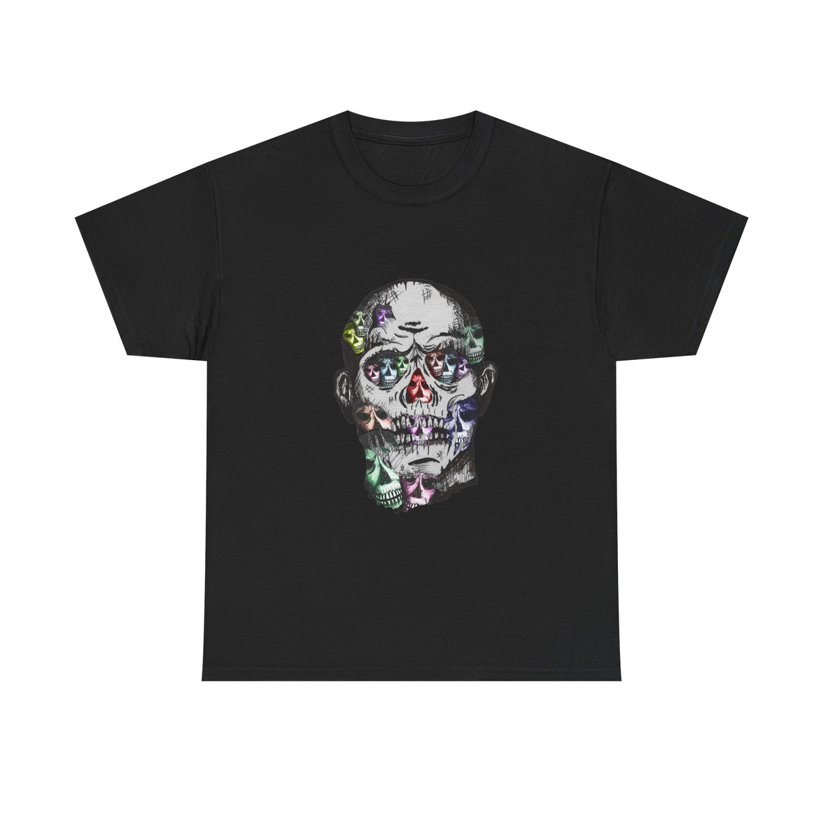 Skulls within a Skull Graphic Tee