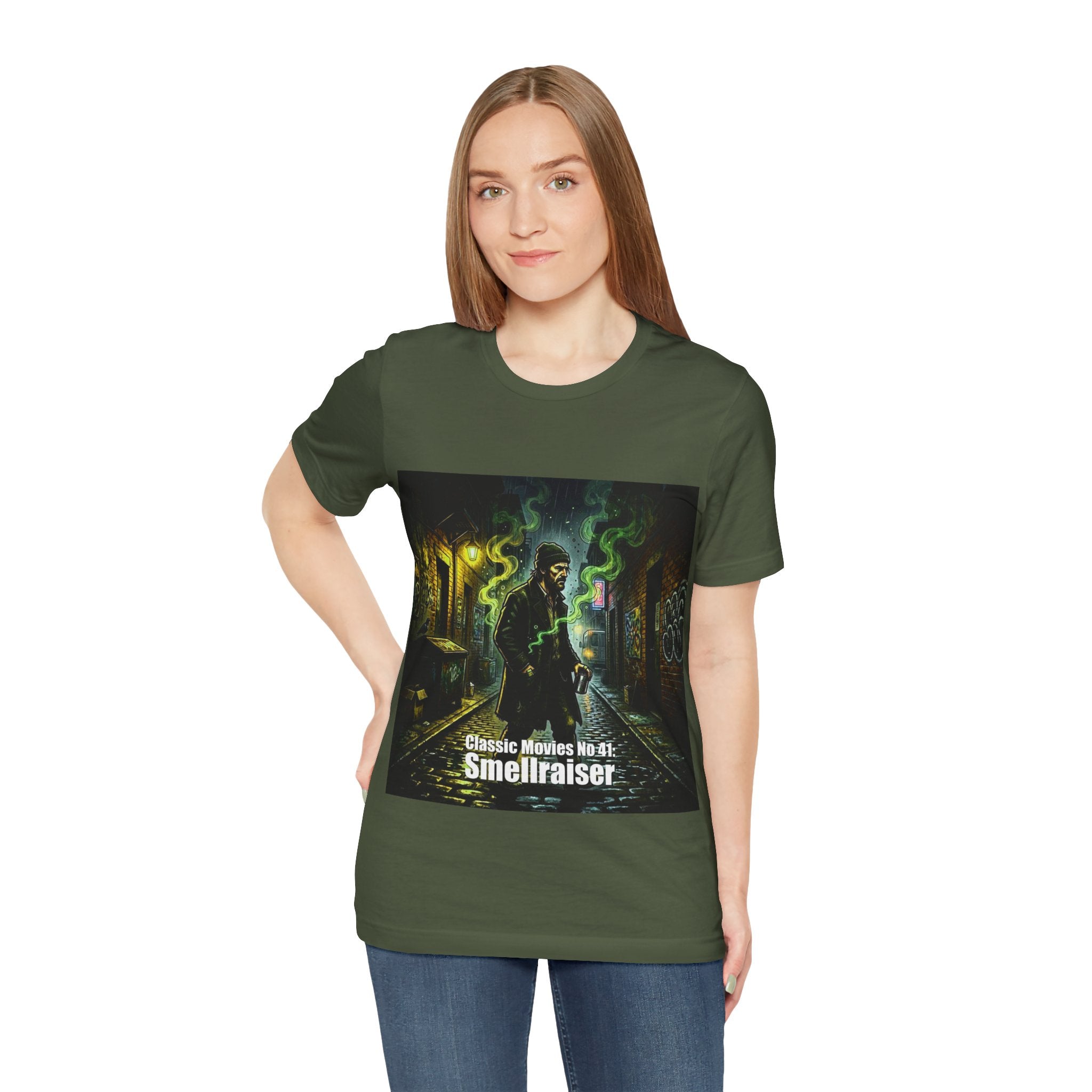 Classic Movies No 41 - Smellraiser T-Shirt | Neon Smoke, Urban Horror