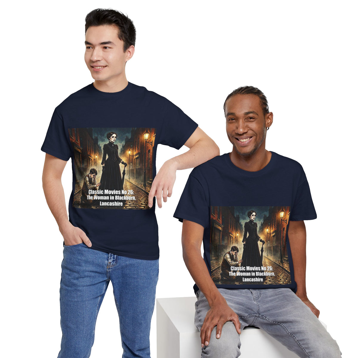 The Woman in Blackburn Lancashire Tee | Humorous Movie Poster