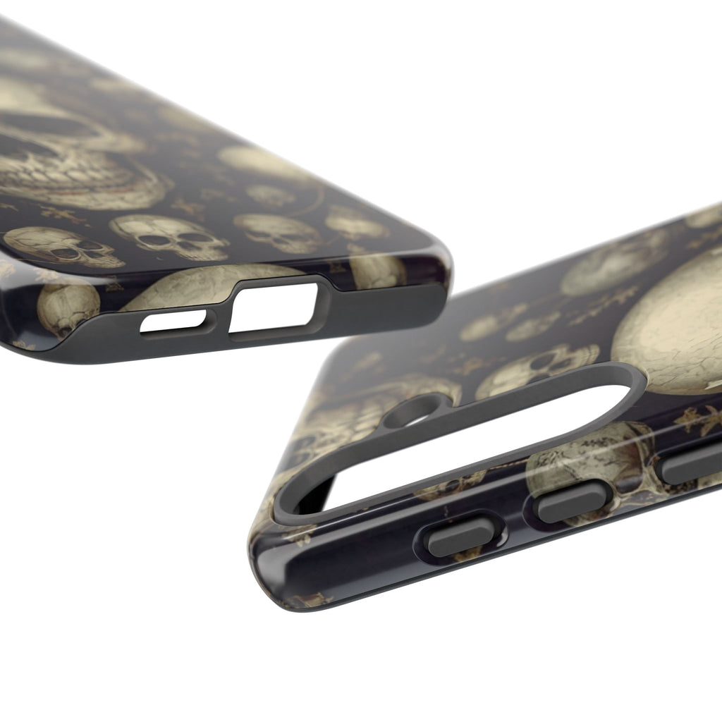 Skull Pattern Phone Case — Gothic Vintage Skull Design for iPhone