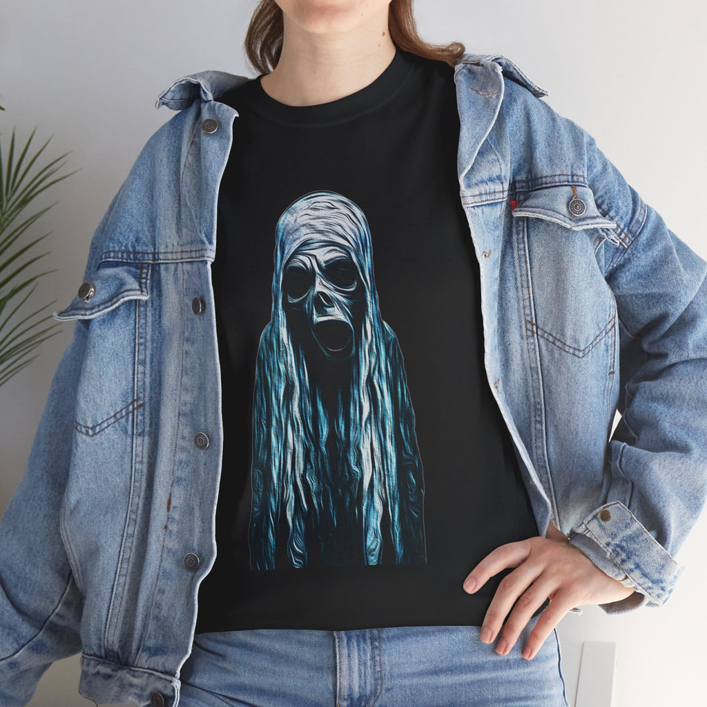Screaming Ghoul T-Shirt — Gothic Horror Portrait Tee