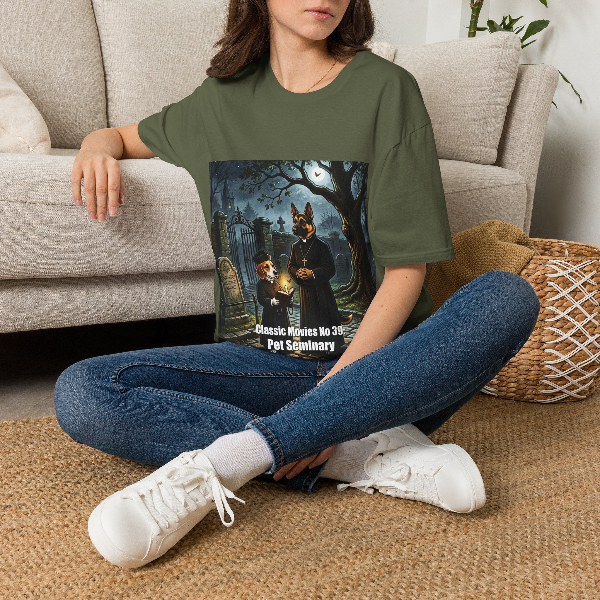 Classic Movies No 38 - Pet Seminary T-Shirt | Gothic Pet Seminary Design