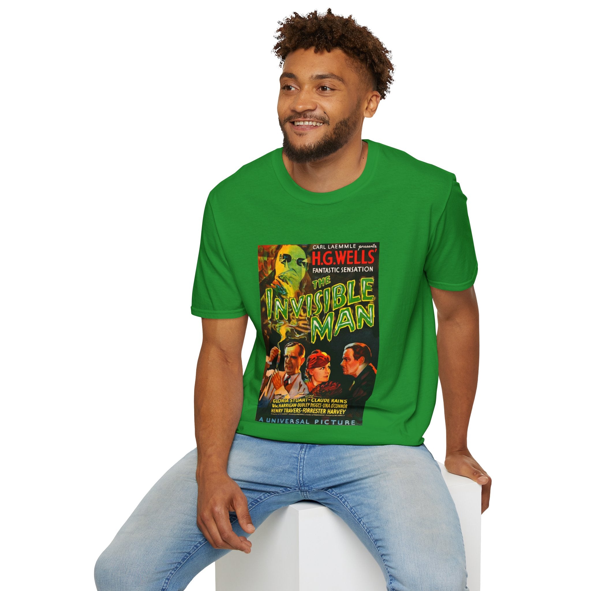 The Invisible Man Vintage Poster T-Shirt