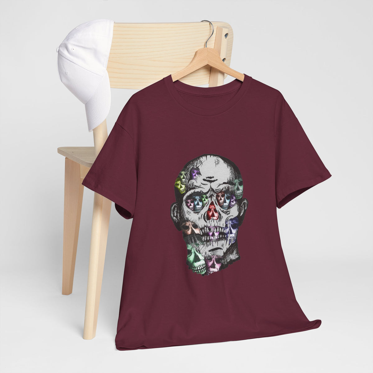 Skulls within a Skull Graphic Tee