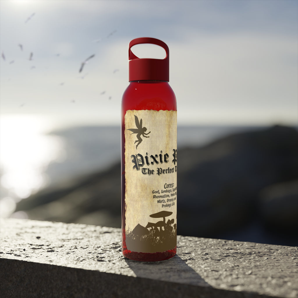 Pixie Piss Water Bottle — Fantasy Fairy Potion Label Drink Bottle