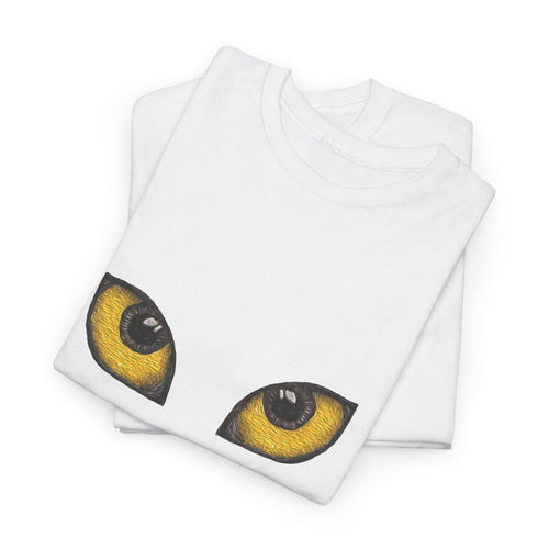Amber Cat Eyes T-Shirt — Cat Eyes Graphic Tee