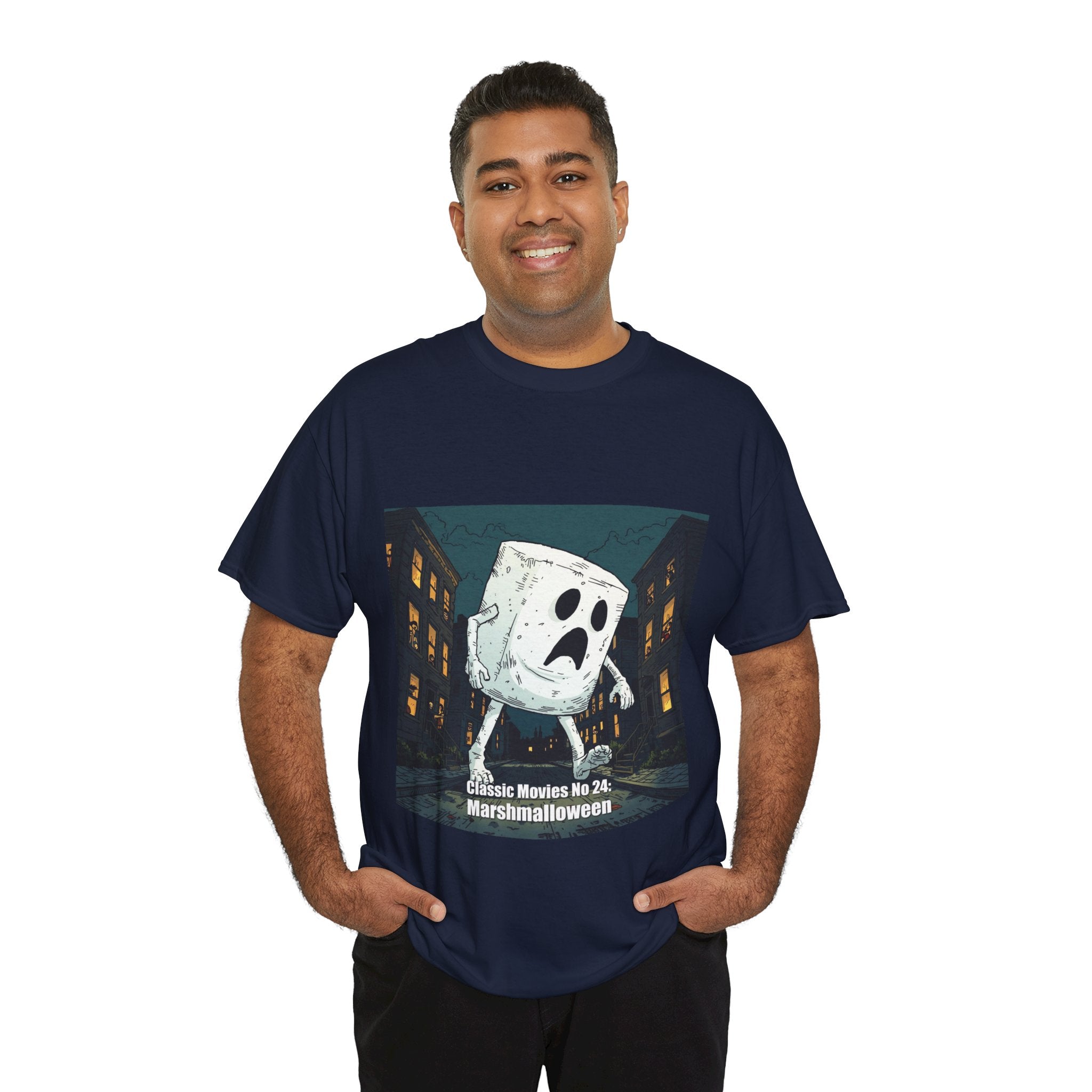 Classic Movies No 24 - Marshmalloween Horror Tee