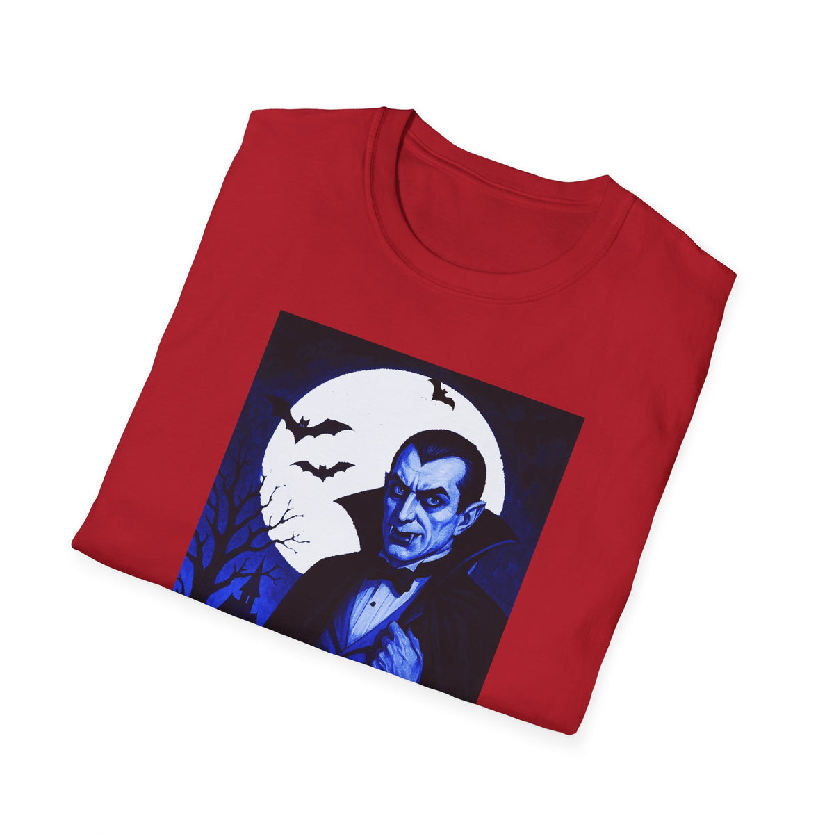 Vampire Graphic T-Shirt — 'Bite Me!' Moonlit Dracula Halloween Tee