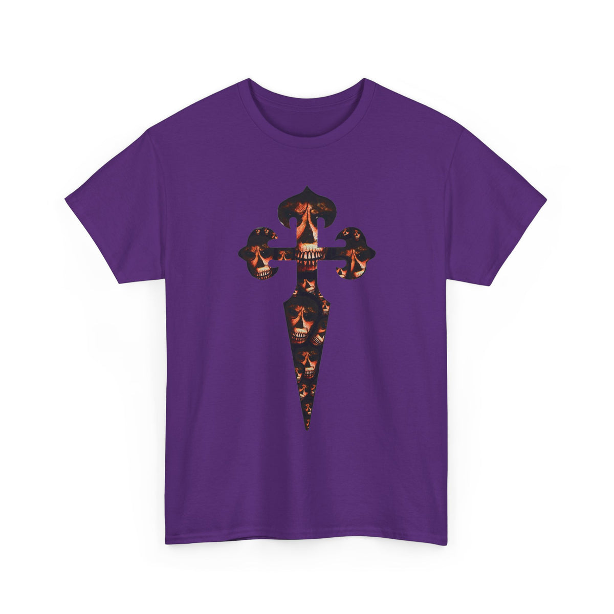 Celtic Skull Dagger Graphic Tee — Gothic Horror Print