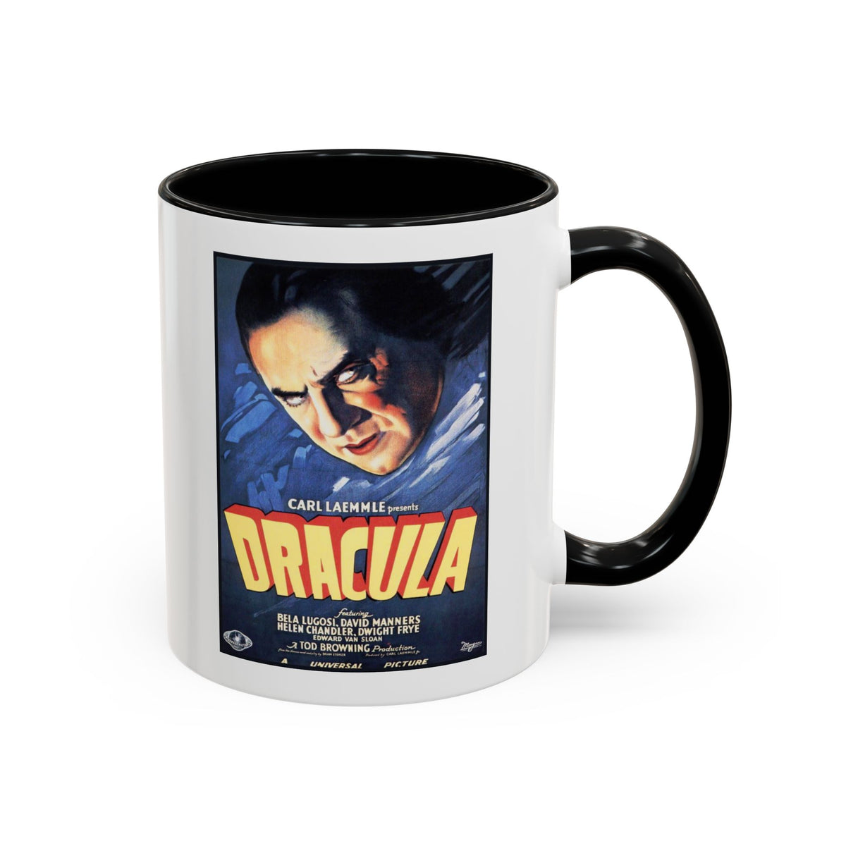 Dracula Vintage Movie Poster Accent Coffee Mug