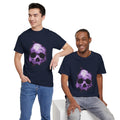 Purple Skull T-Shirt — Gothic Vaporwave Graphic Tee