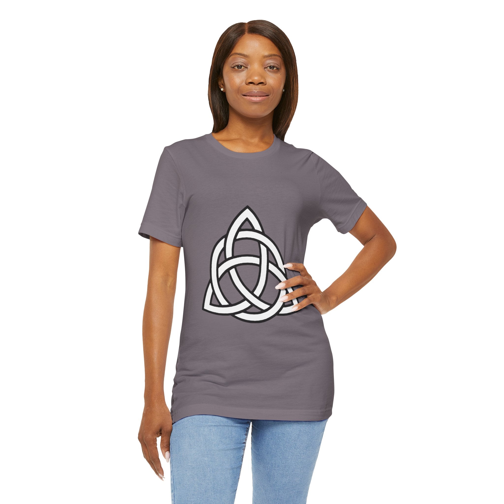 Celtic Dara Knot Circle T-Shirt | Interlaced Celtic Design